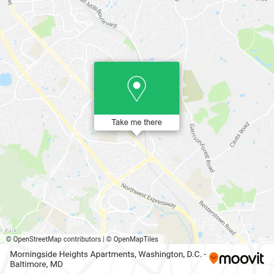 Morningside Heights Apartments map