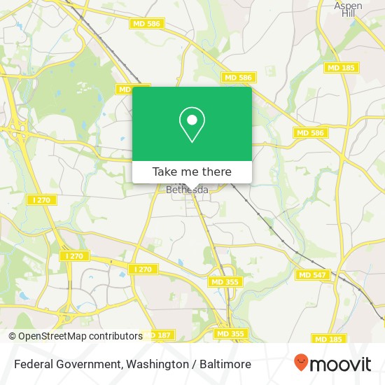 Federal Government map