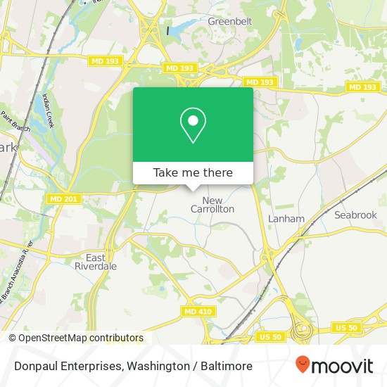 Donpaul Enterprises map