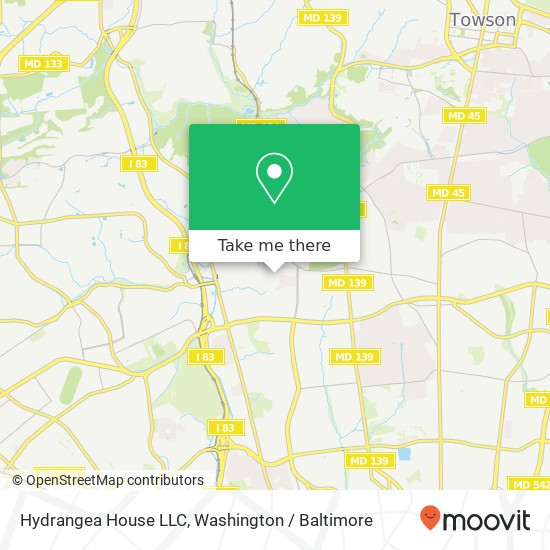 Hydrangea House LLC map