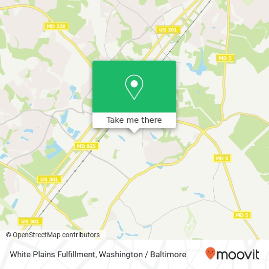 Mapa de White Plains Fulfillment