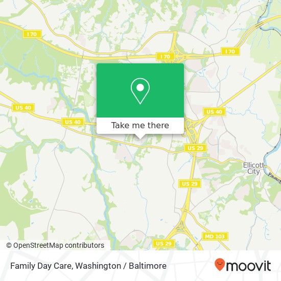 Family Day Care map