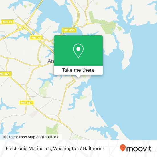 Mapa de Electronic Marine Inc
