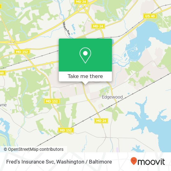 Mapa de Fred's Insurance Svc