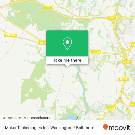 Mapa de Makai Technologies Inc