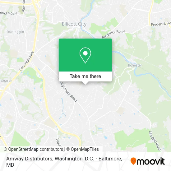 Amway Distributors map