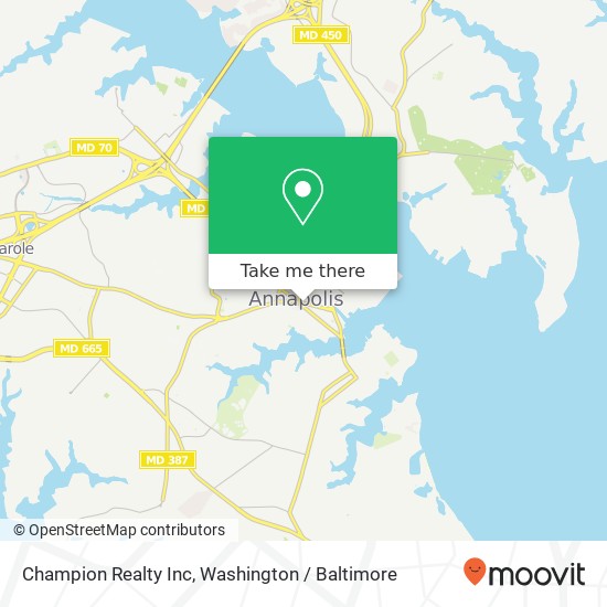 Champion Realty Inc map