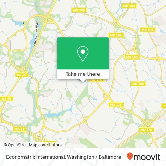 Mapa de Economatrix International