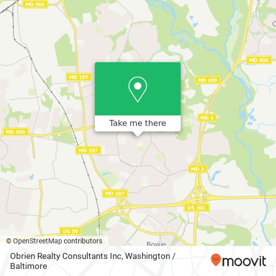 Obrien Realty Consultants Inc map