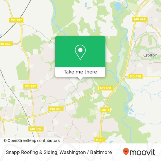 Mapa de Snapp Roofing & Siding