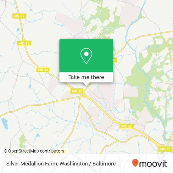 Mapa de Silver Medallion Farm