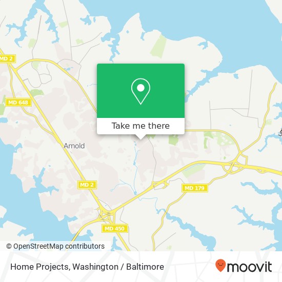 Home Projects map