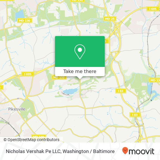 Nicholas Vershak Pe LLC map