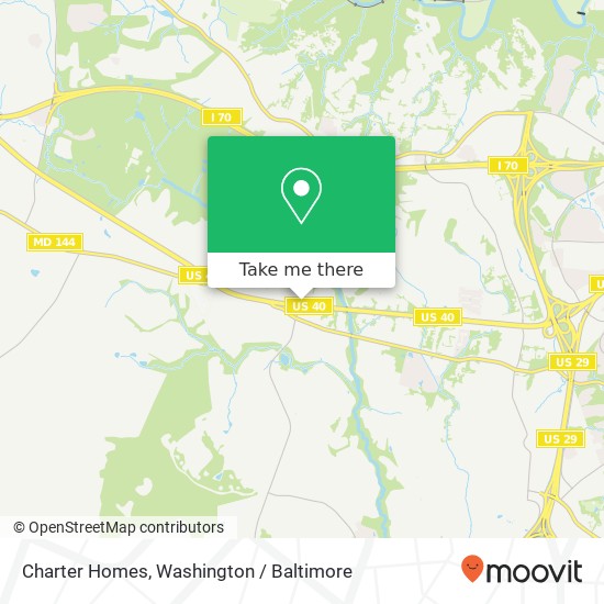 Charter Homes map