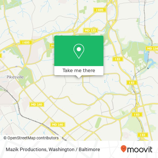 Mazik Productions map
