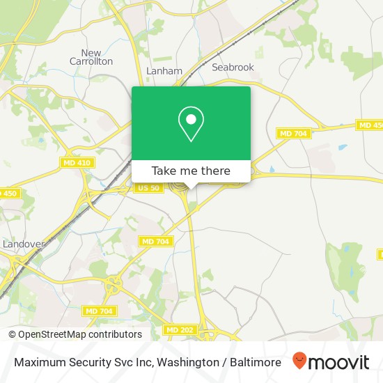 Maximum Security Svc Inc map