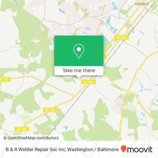 B & R Welder Repair Svc Inc map