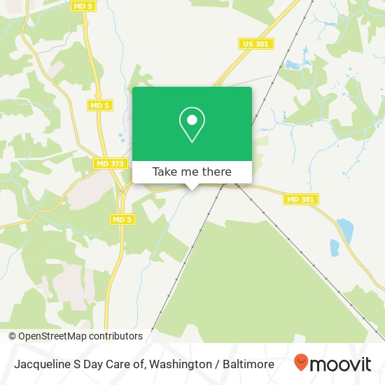 Mapa de Jacqueline S Day Care of