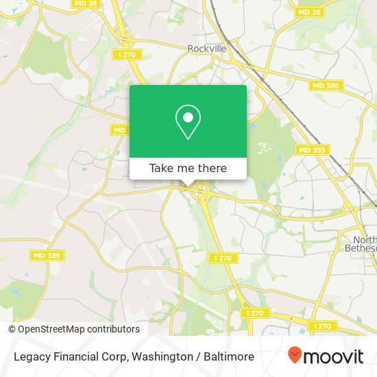 Legacy Financial Corp map