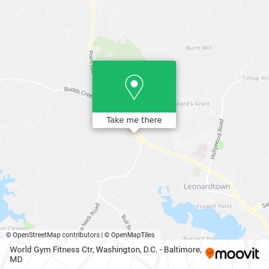 World Gym Fitness Ctr map