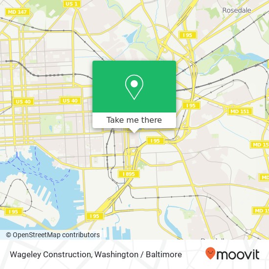 Mapa de Wageley Construction