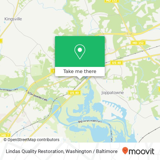 Mapa de Lindas Quality Restoration