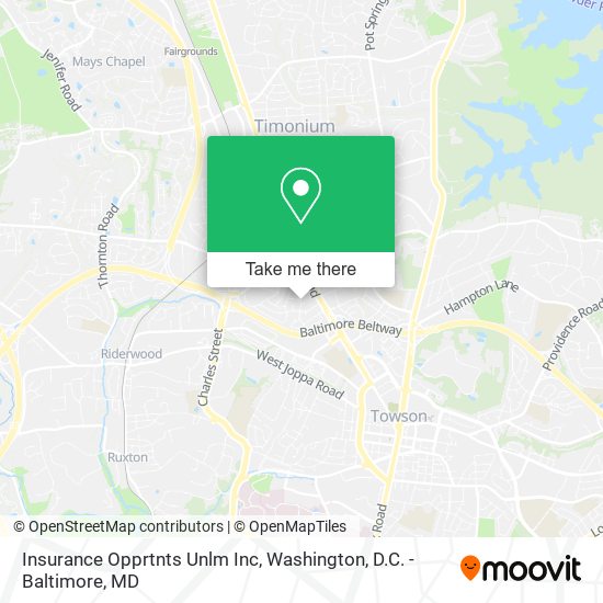 Mapa de Insurance Opprtnts Unlm Inc