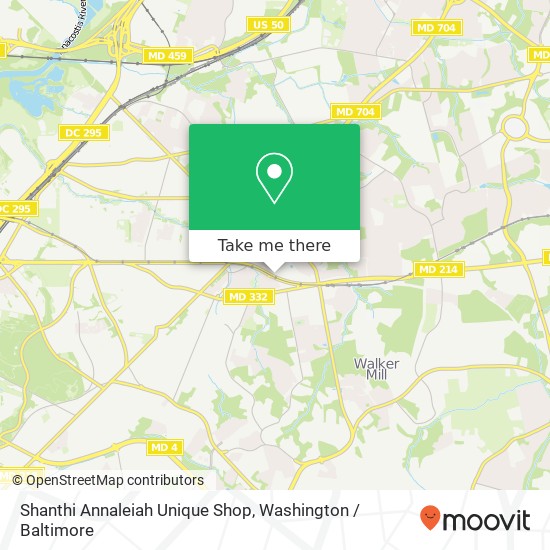 Mapa de Shanthi Annaleiah Unique Shop