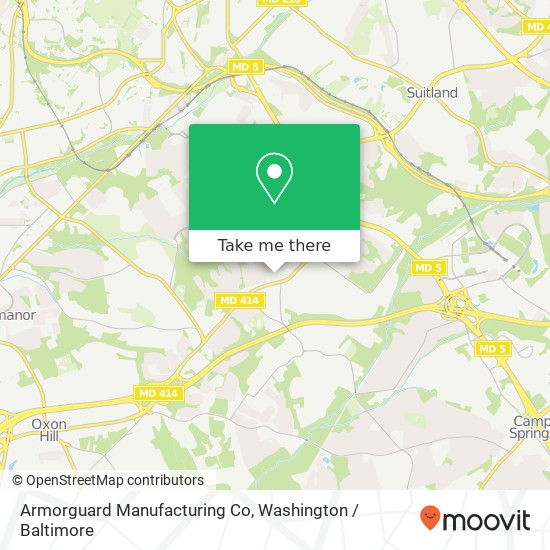 Armorguard Manufacturing Co map