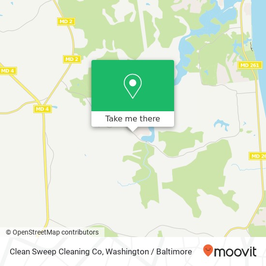 Clean Sweep Cleaning Co map