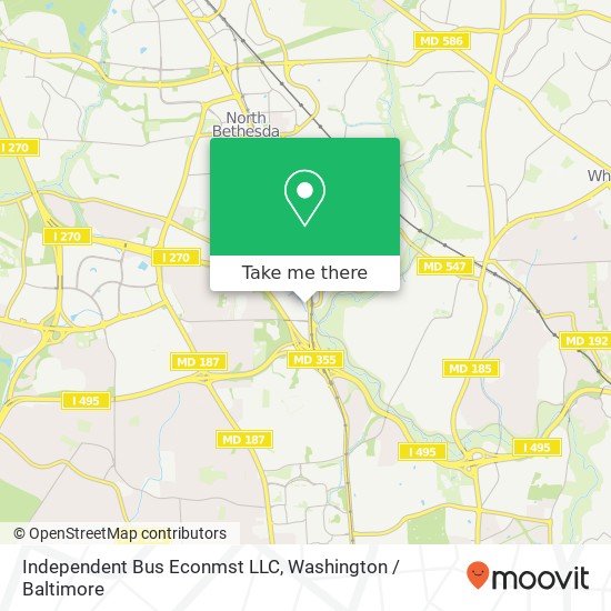 Mapa de Independent Bus Econmst LLC