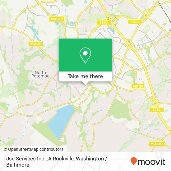 Jsc Services Inc LA Rockville map