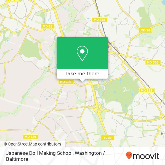 Mapa de Japanese Doll Making School