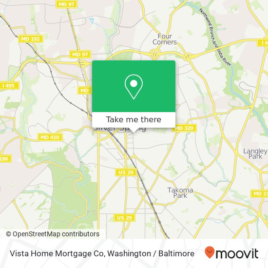 Mapa de Vista Home Mortgage Co