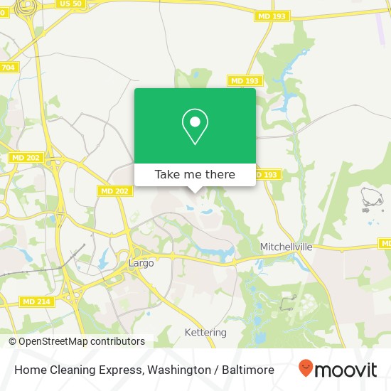 Home Cleaning Express map