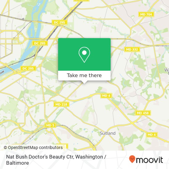 Nat Bush Doctor's Beauty Ctr map