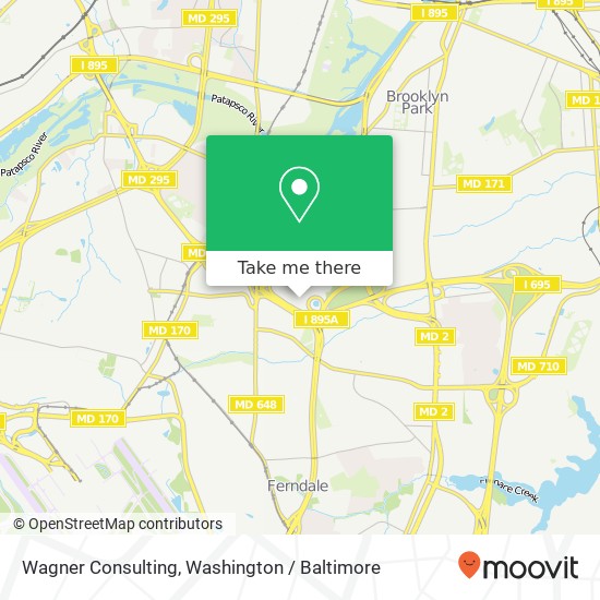 Wagner Consulting map