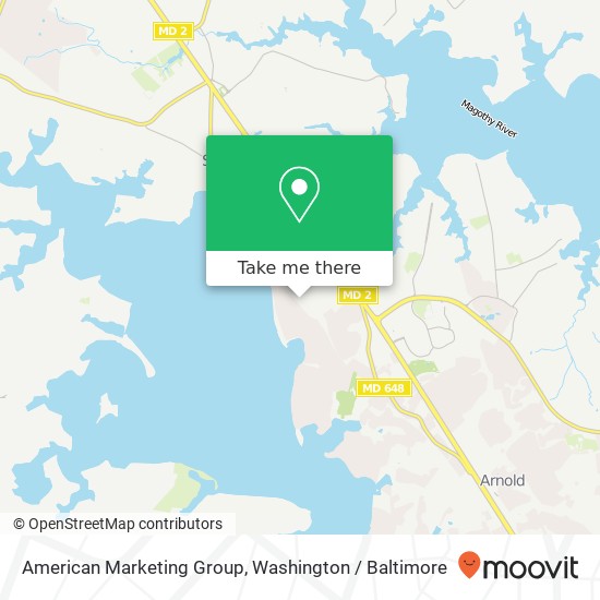 Mapa de American Marketing Group