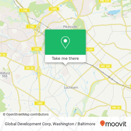 Global Development Corp map