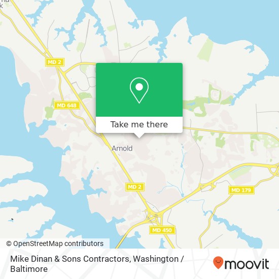 Mapa de Mike Dinan & Sons Contractors