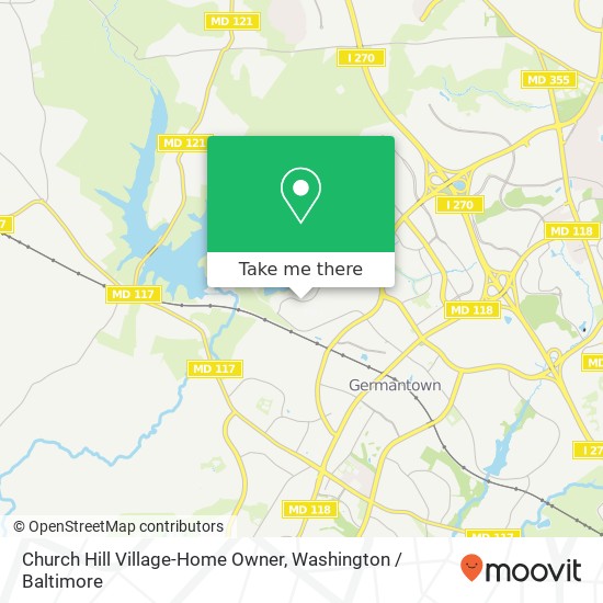 Church Hill Village-Home Owner map