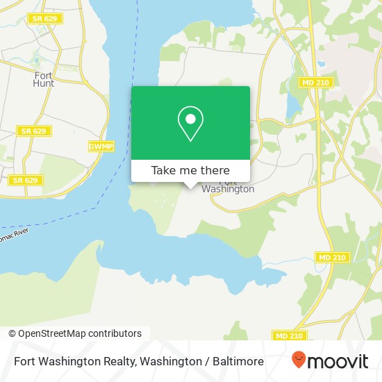 Mapa de Fort Washington Realty