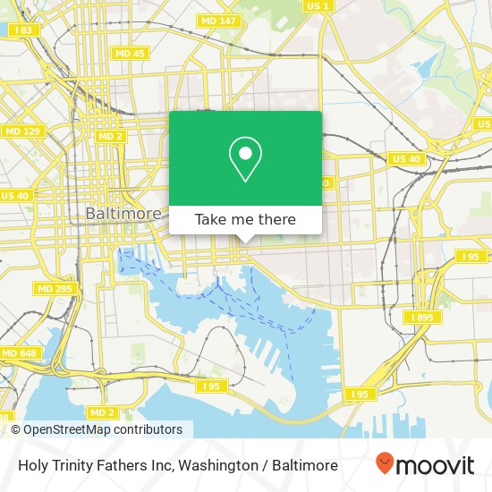 Holy Trinity Fathers Inc map