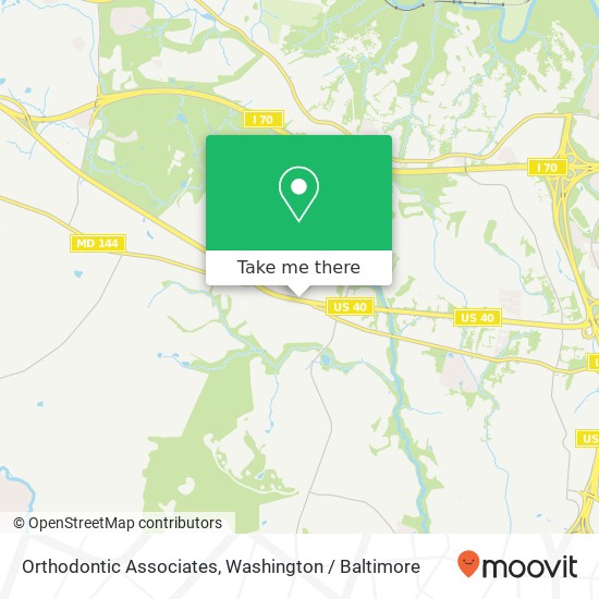 Orthodontic Associates map