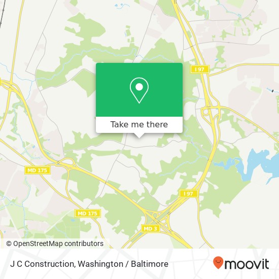 J C Construction map