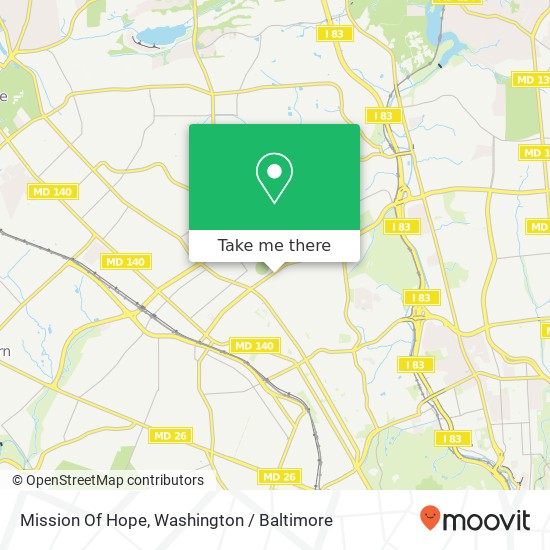 Mapa de Mission Of Hope
