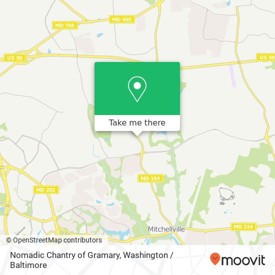 Nomadic Chantry of Gramary map
