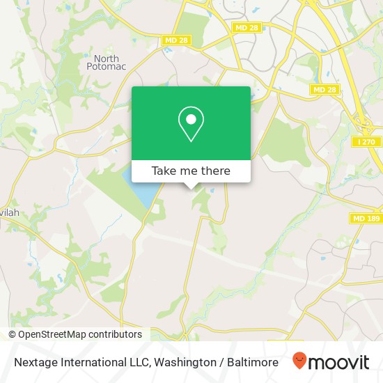 Mapa de Nextage International LLC