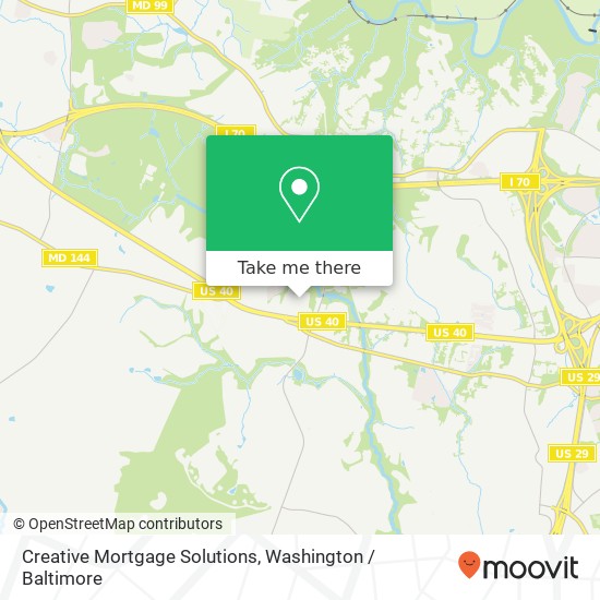 Creative Mortgage Solutions map