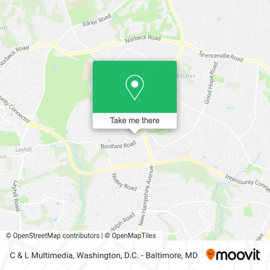 C & L Multimedia map